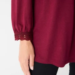 Tuniek met details in macramé