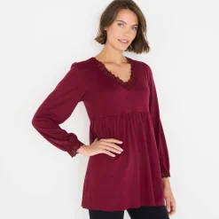 Tuniek met details in macramé