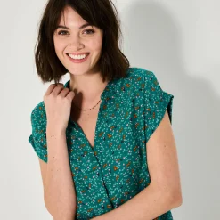Tuniek met minimalistische print