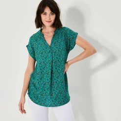 Tuniek met minimalistische print