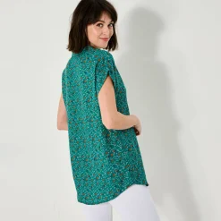 Tuniek met minimalistische print