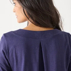 Tuniek met V-hals en grafische print