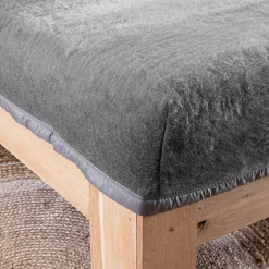 Tweekleurig deken Courtelle® in halfhoesmodel 420 g/m²