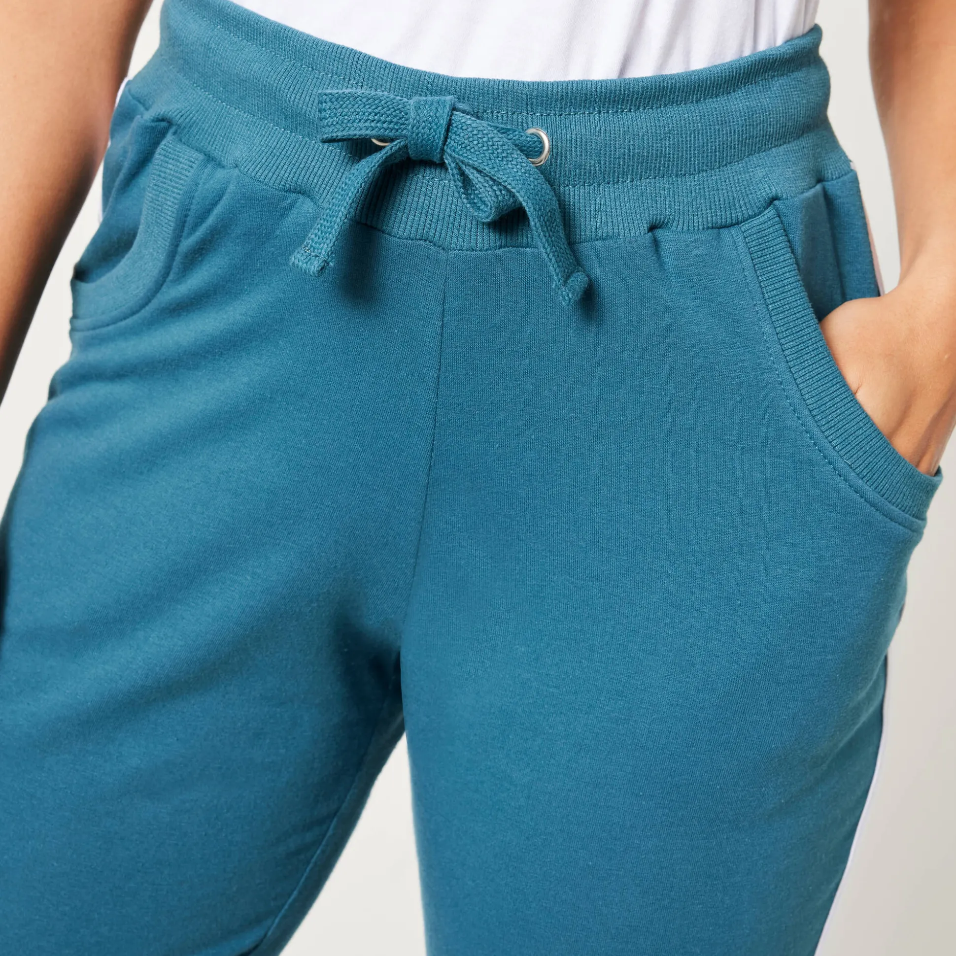 Tweekleurige joggingbroek