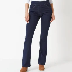 Ultracomfortabele bootcut jeans, kleine lengte