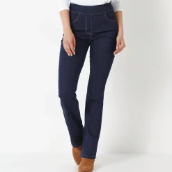 Ultracomfortabele bootcut jeans, kleine lengte