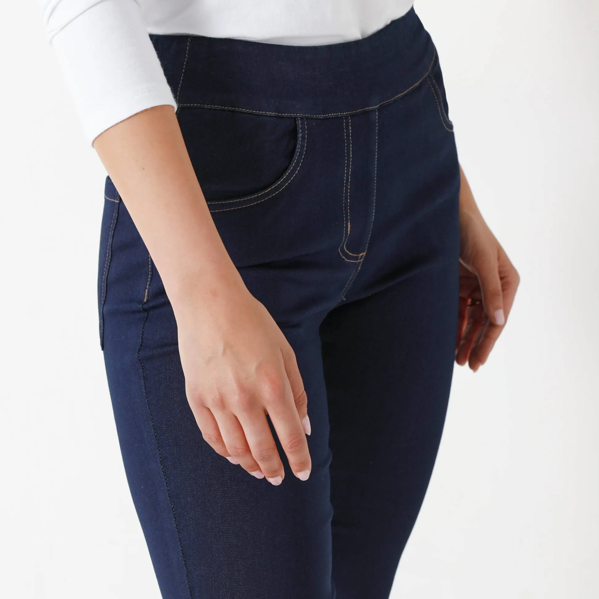 Ultracomfortabele bootcut jeans, kleine lengte