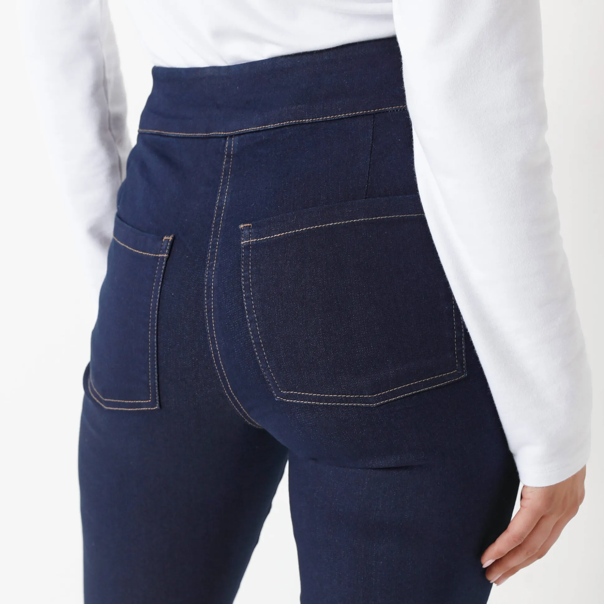 Ultracomfortabele bootcut jeans, kleine lengte