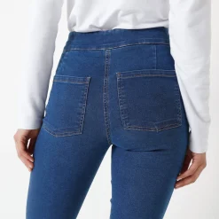 Ultracomfortabele bootcut jeans, kleine lengte