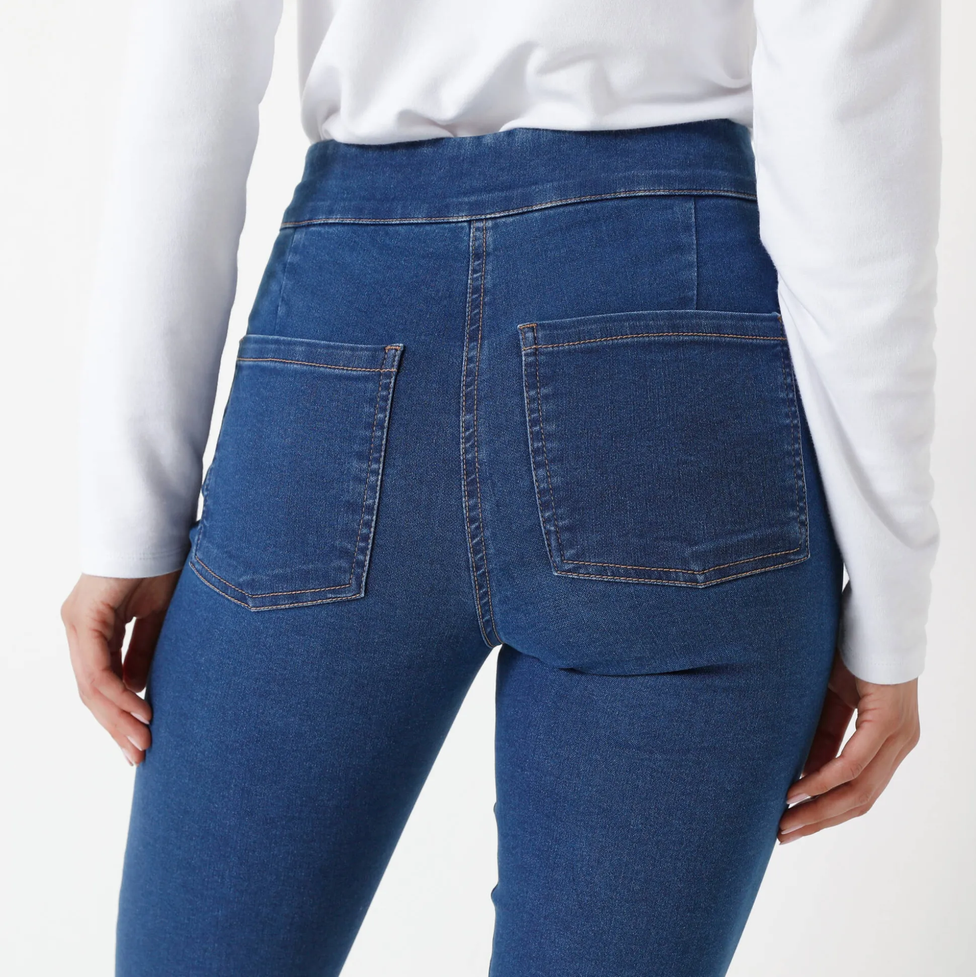 Ultracomfortabele bootcut jeans, kleine lengte