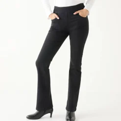 Ultracomfortabele bootcut jeans, kleine lengte