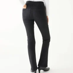 Ultracomfortabele bootcut jeans, kleine lengte
