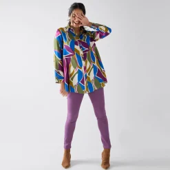 Ultracomfortabele jegging met elastische taille - grote lengte