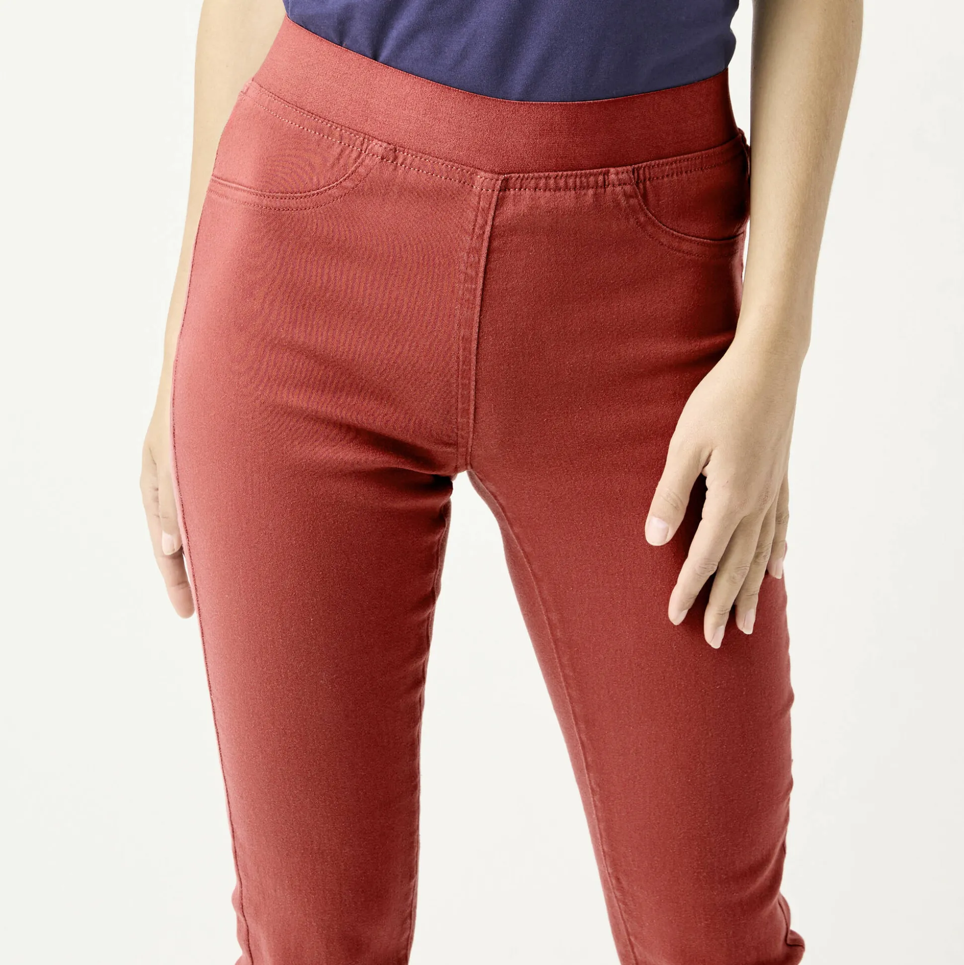 Ultracomfortabele jegging met elastische taille - kleine lengte