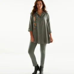 Ultracomfortabele jegging met elastische taille - kleine lengte