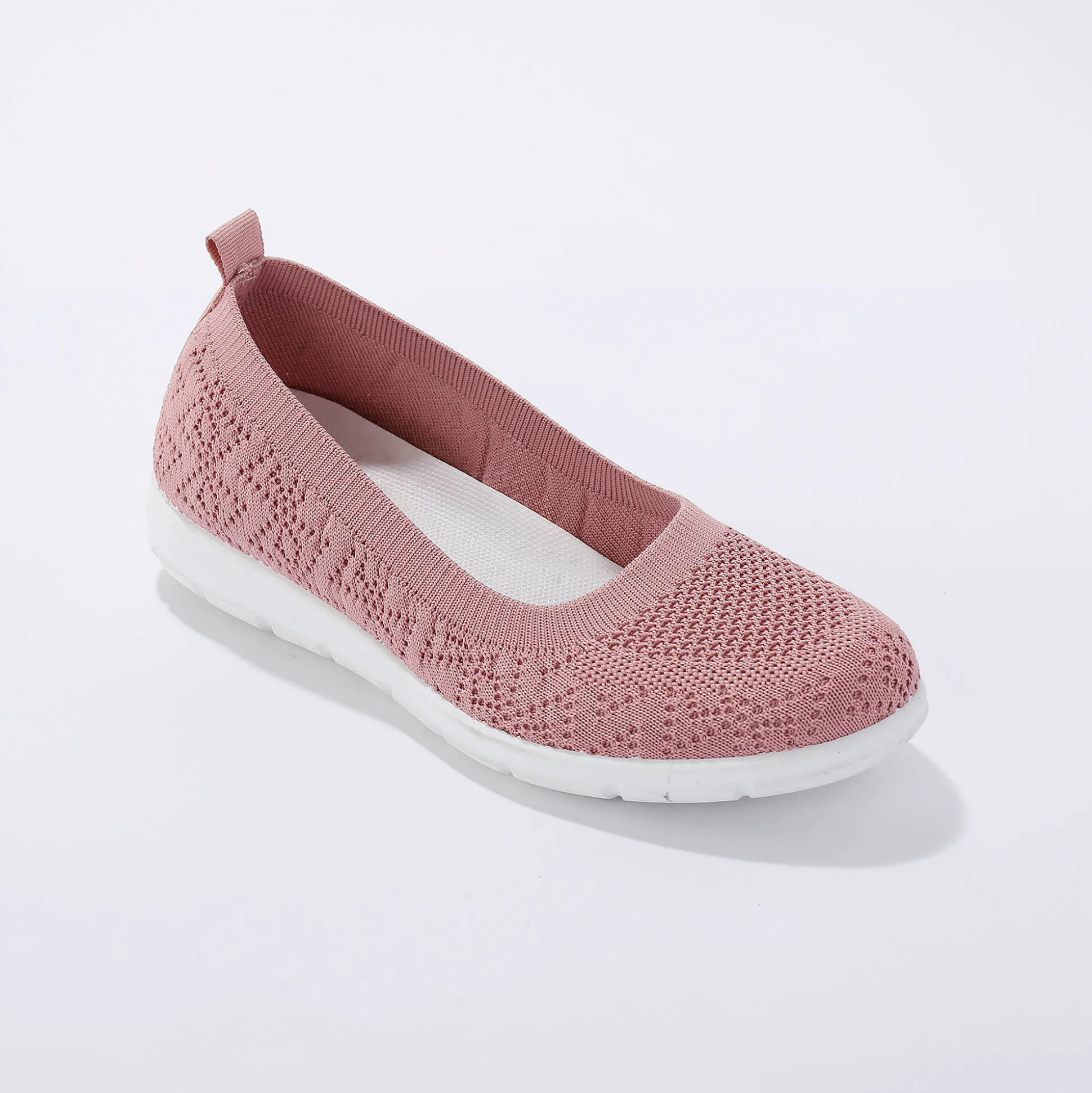 Ultralichte ballerina's in mesh