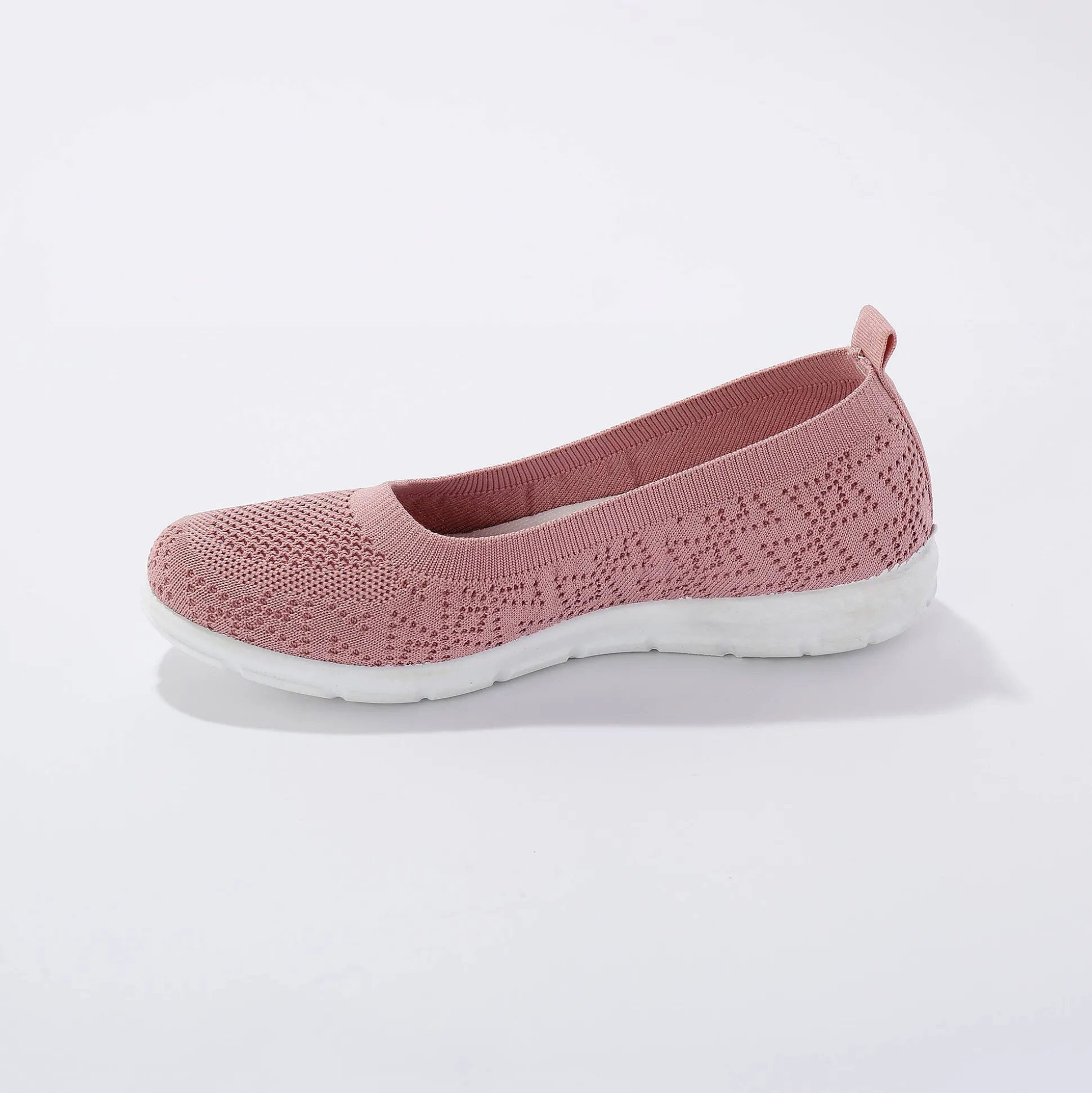 Ultralichte ballerina's in mesh