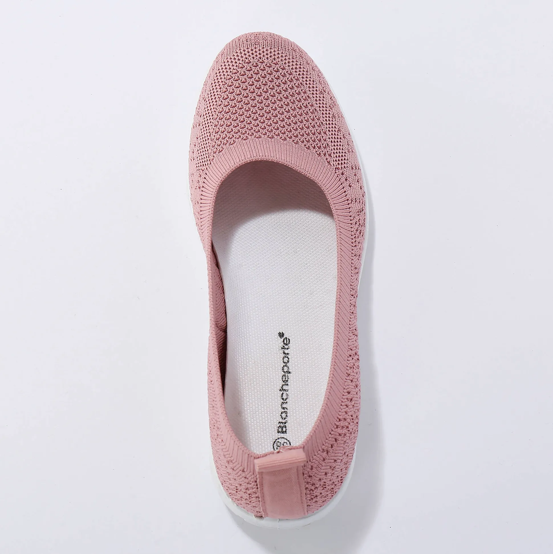 Ultralichte ballerina's in mesh