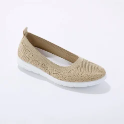 Ultralichte ballerina's in mesh