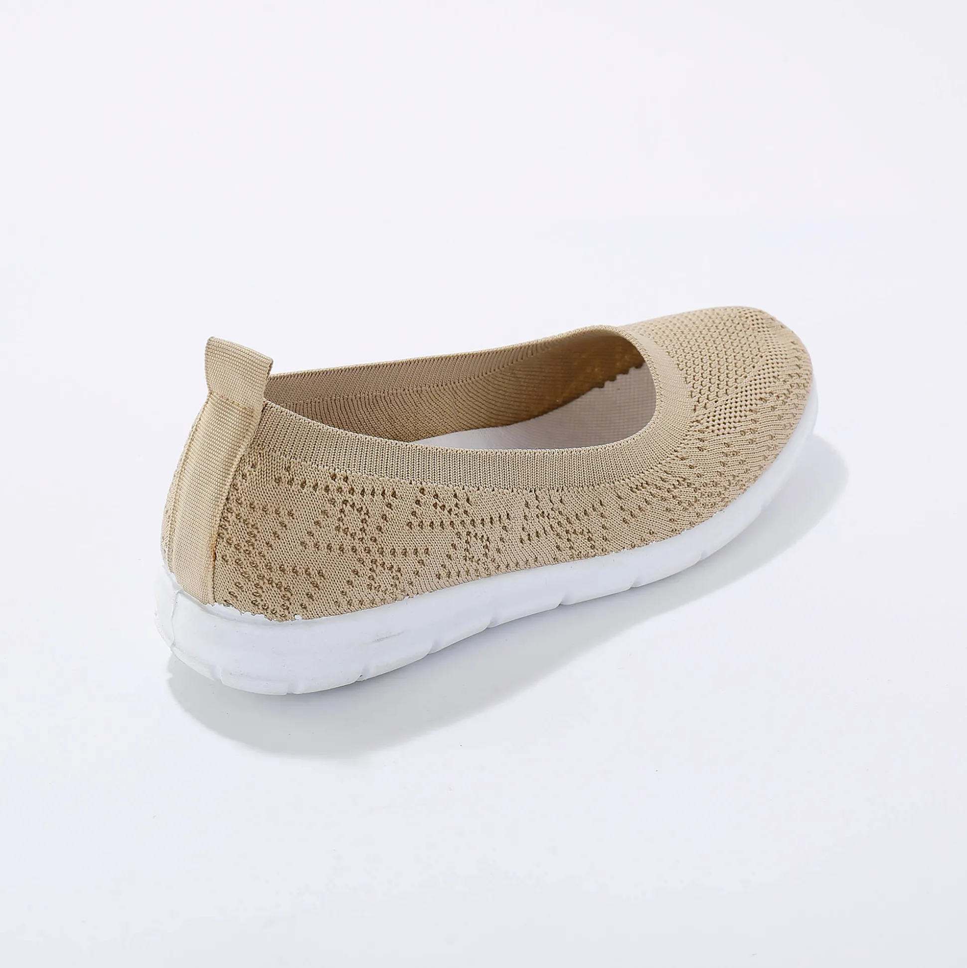 Ultralichte ballerina's in mesh