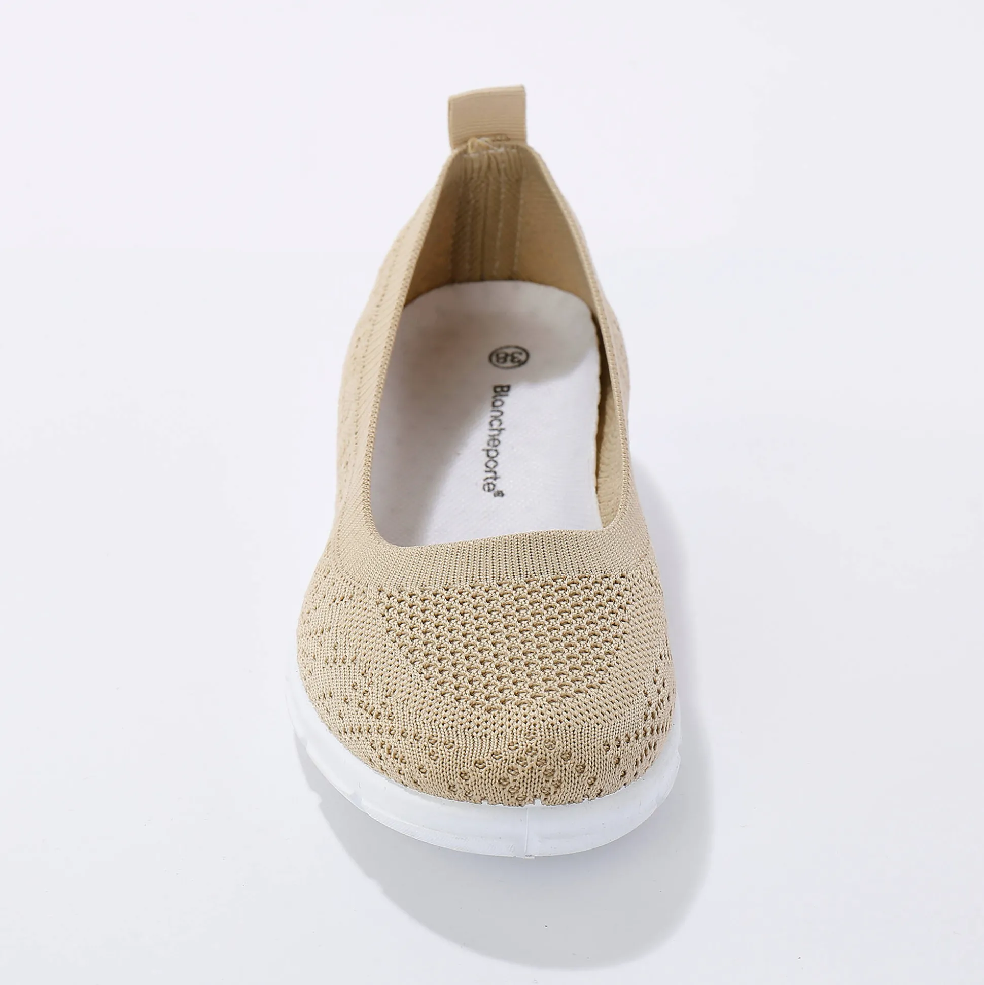 Ultralichte ballerina's in mesh