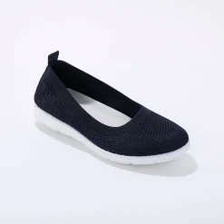 Ultralichte ballerina's in mesh