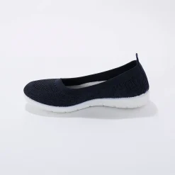 Ultralichte ballerina's in mesh