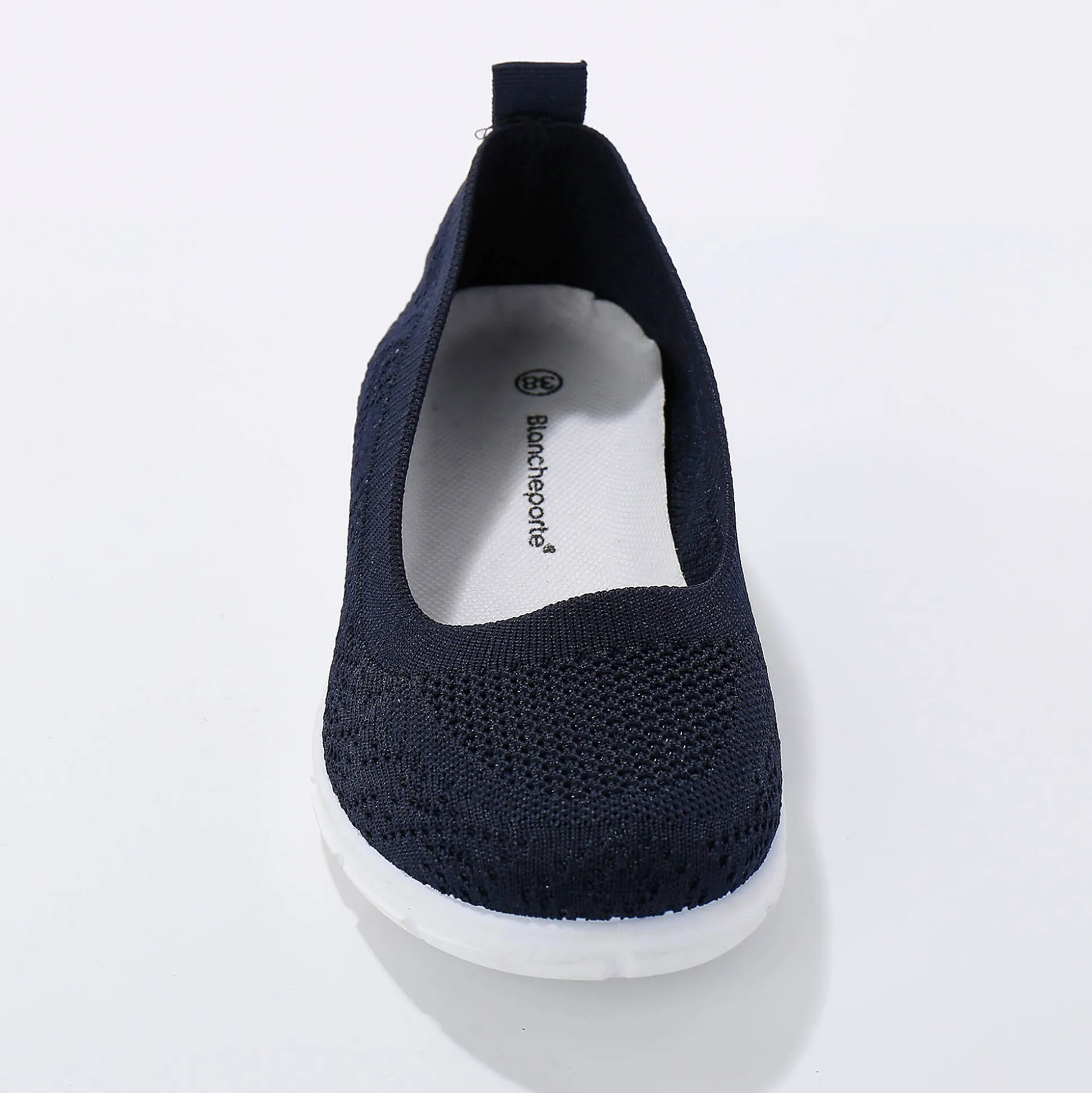 Ultralichte ballerina's in mesh