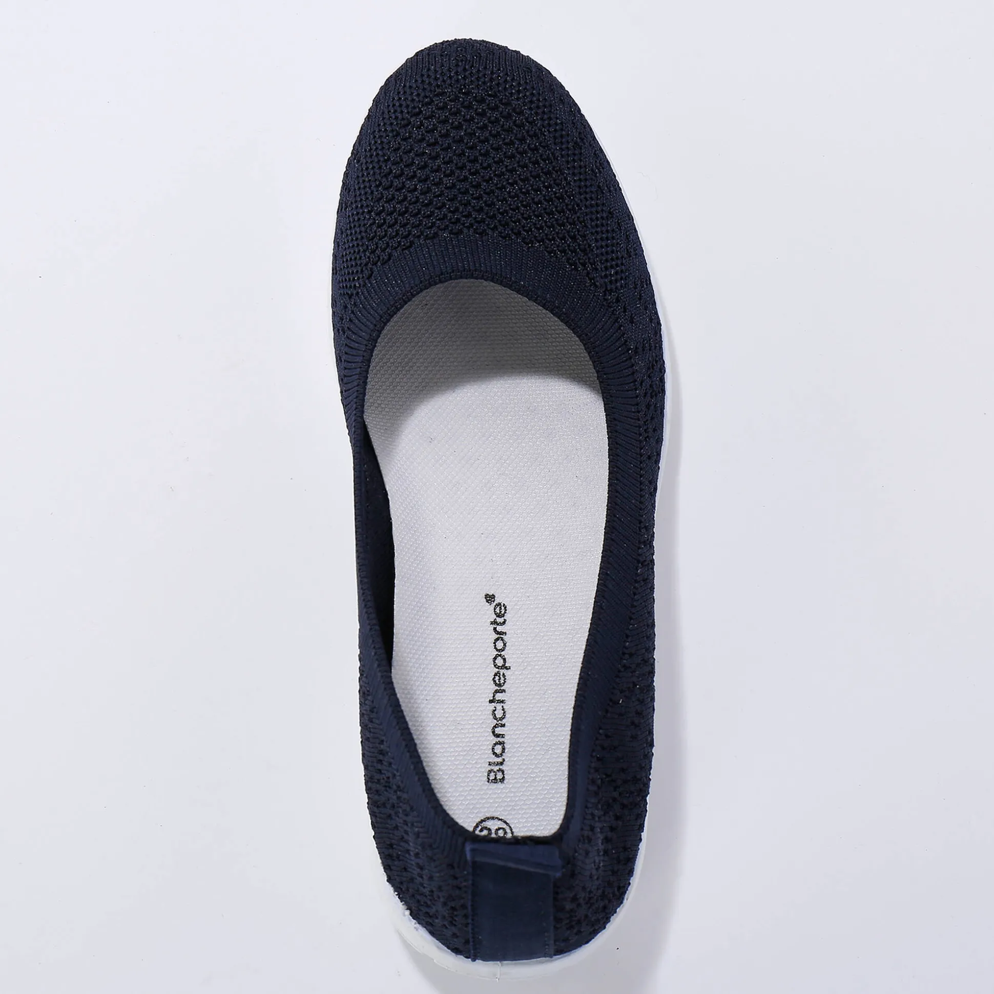 Ultralichte ballerina's in mesh