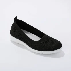 Ultralichte ballerina's in mesh