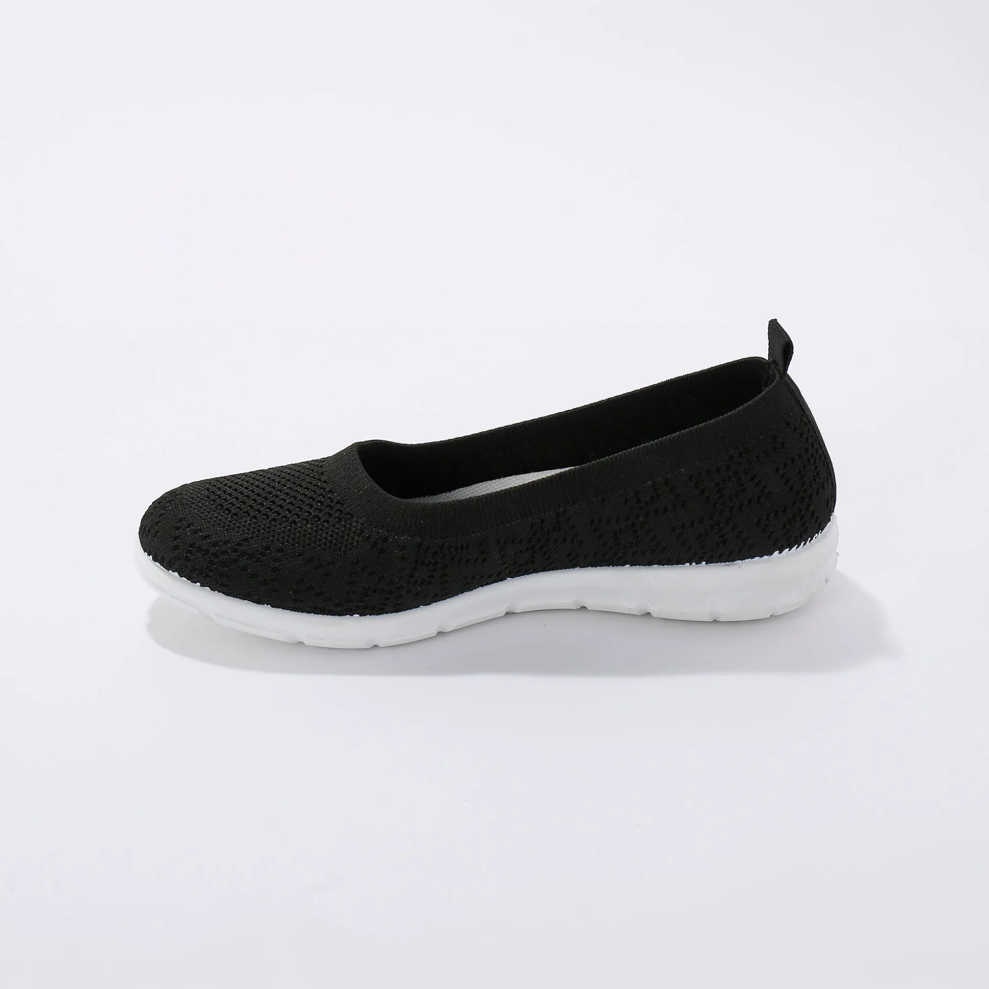 Ultralichte ballerina's in mesh