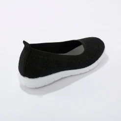 Ultralichte ballerina's in mesh