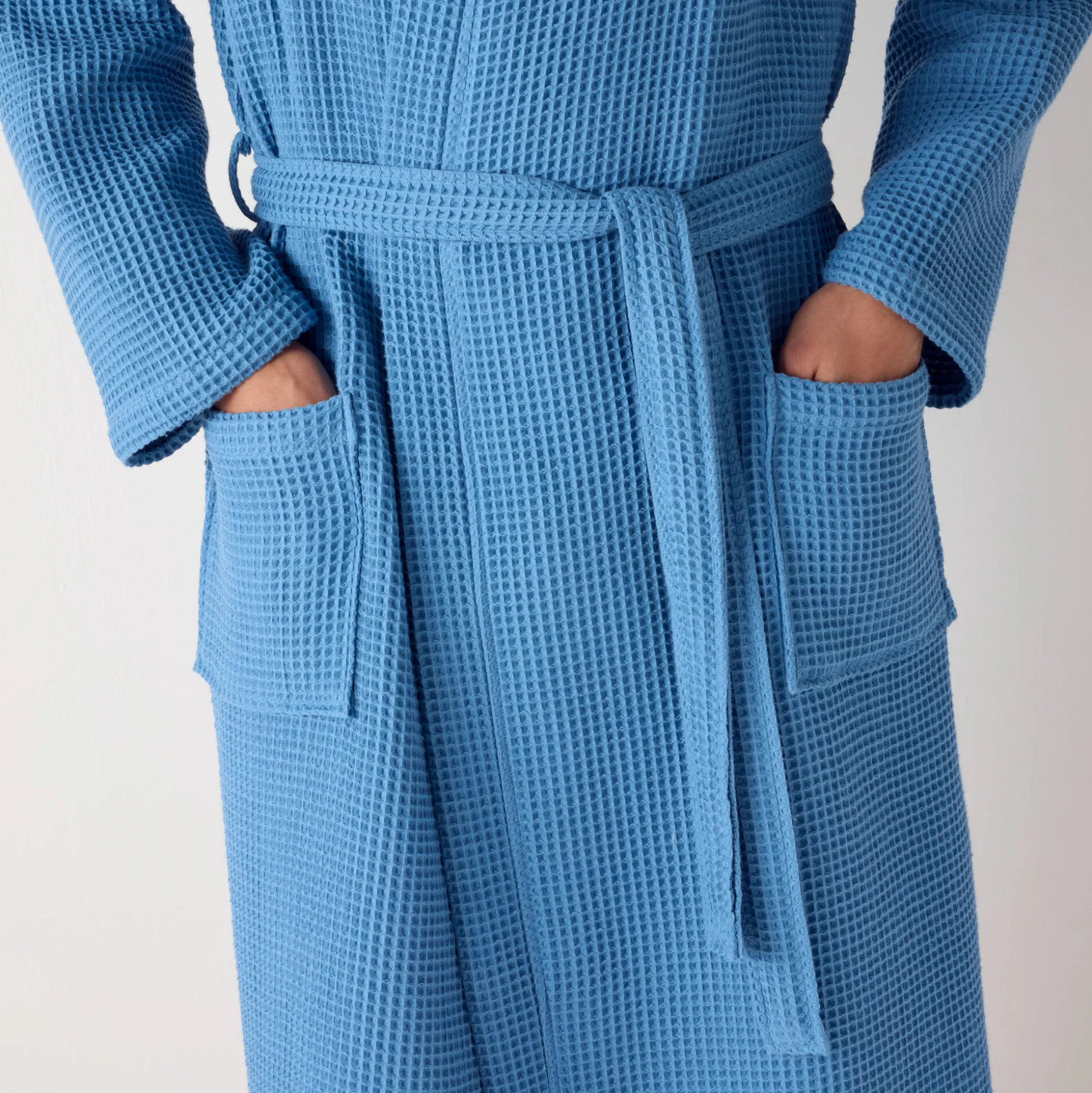 Uniseks badjas voor volwassenen in bijenraattricot 280 g/m2, personaliseerbaar