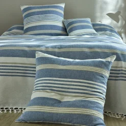 Veelkleurig artisanaal geweven sprei of plaid