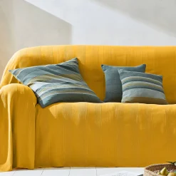 Veelkleurig artisanaal geweven kussenhoes - set van 2