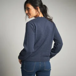 Vest in ajourtricot