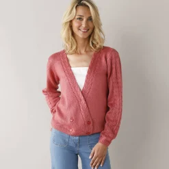 Vest in wikkelstijl