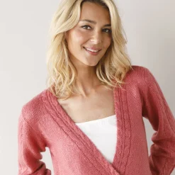 Vest in wikkelstijl