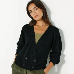 Vest in wikkelstijl