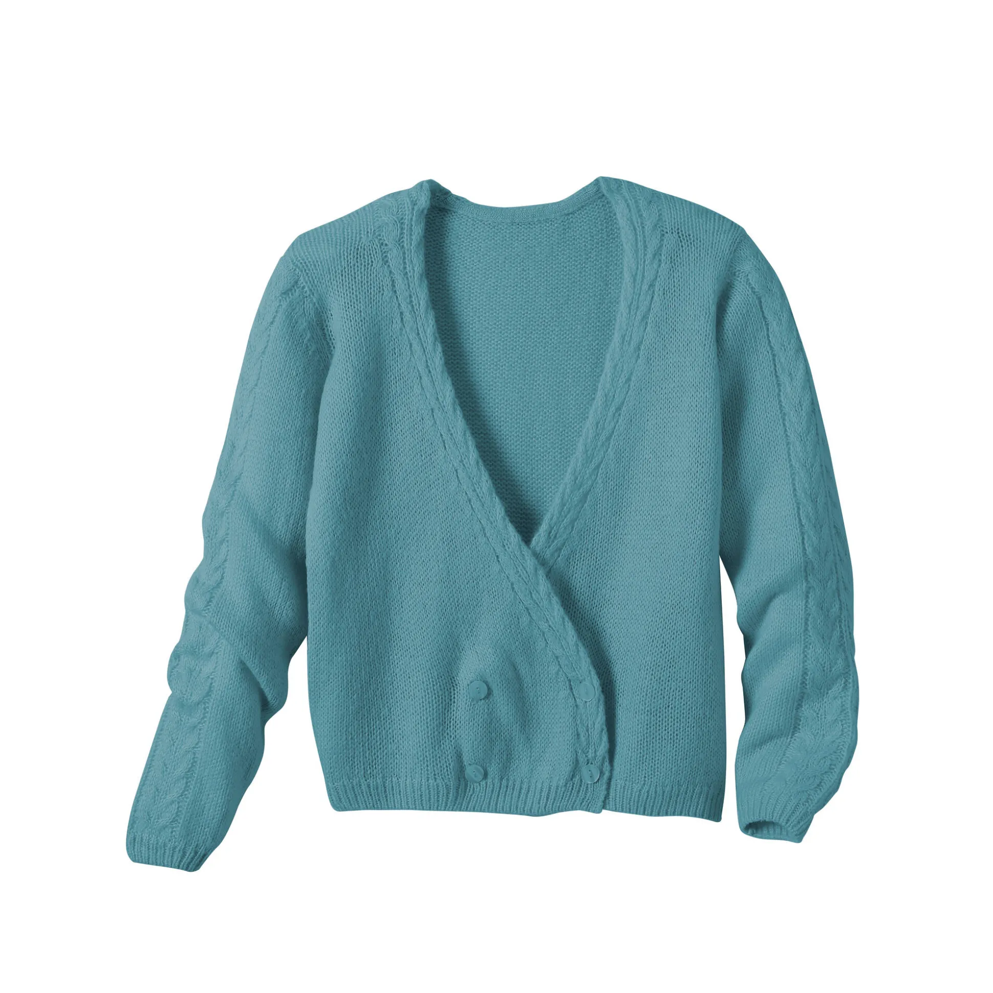 Vest in wikkelstijl