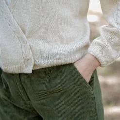Vest in wikkelstijl