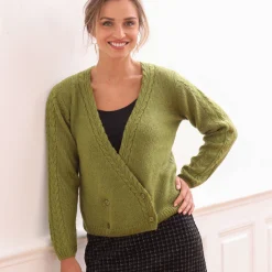 Vest in wikkelstijl