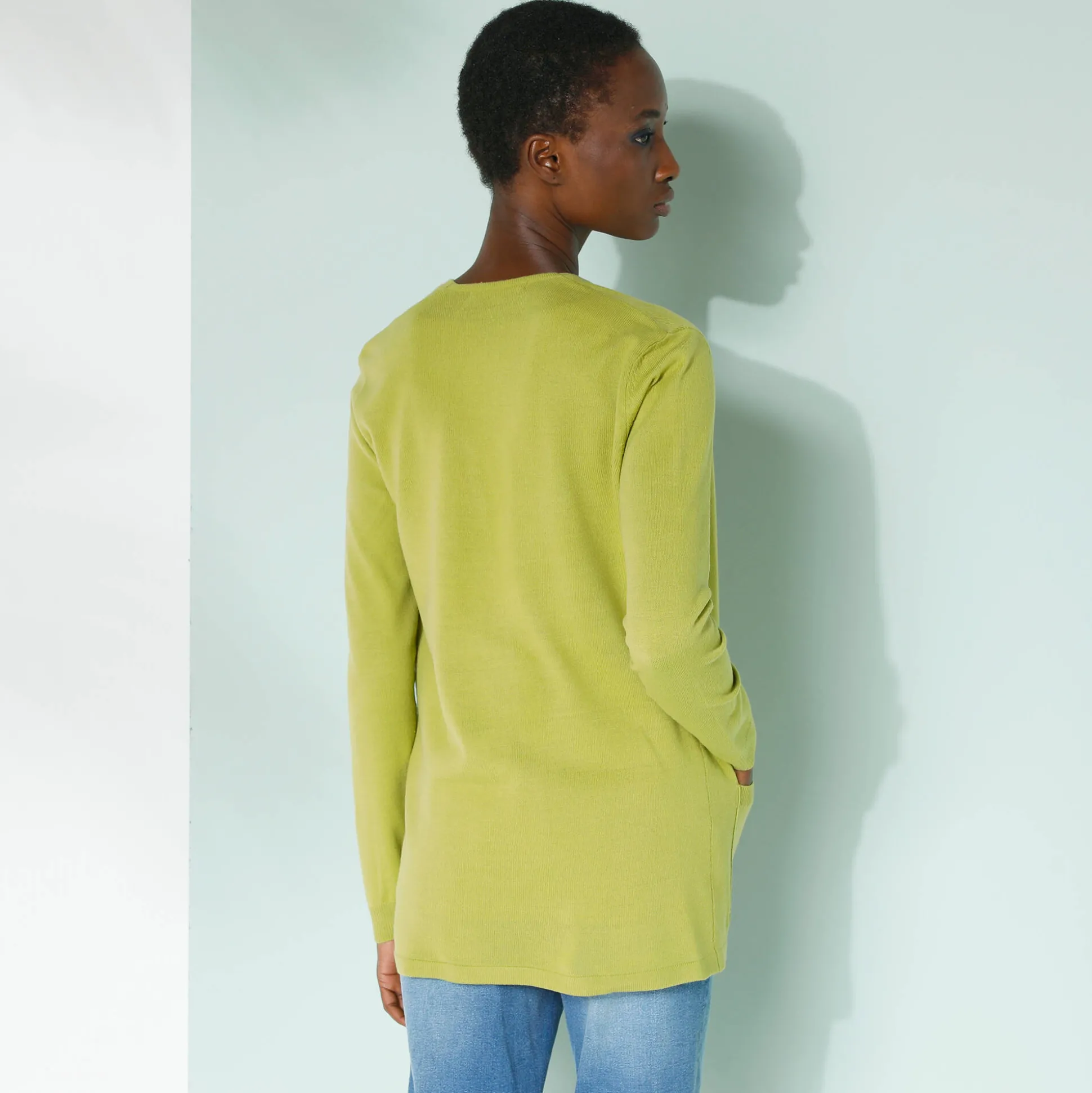 Vest met kasjmiertouch