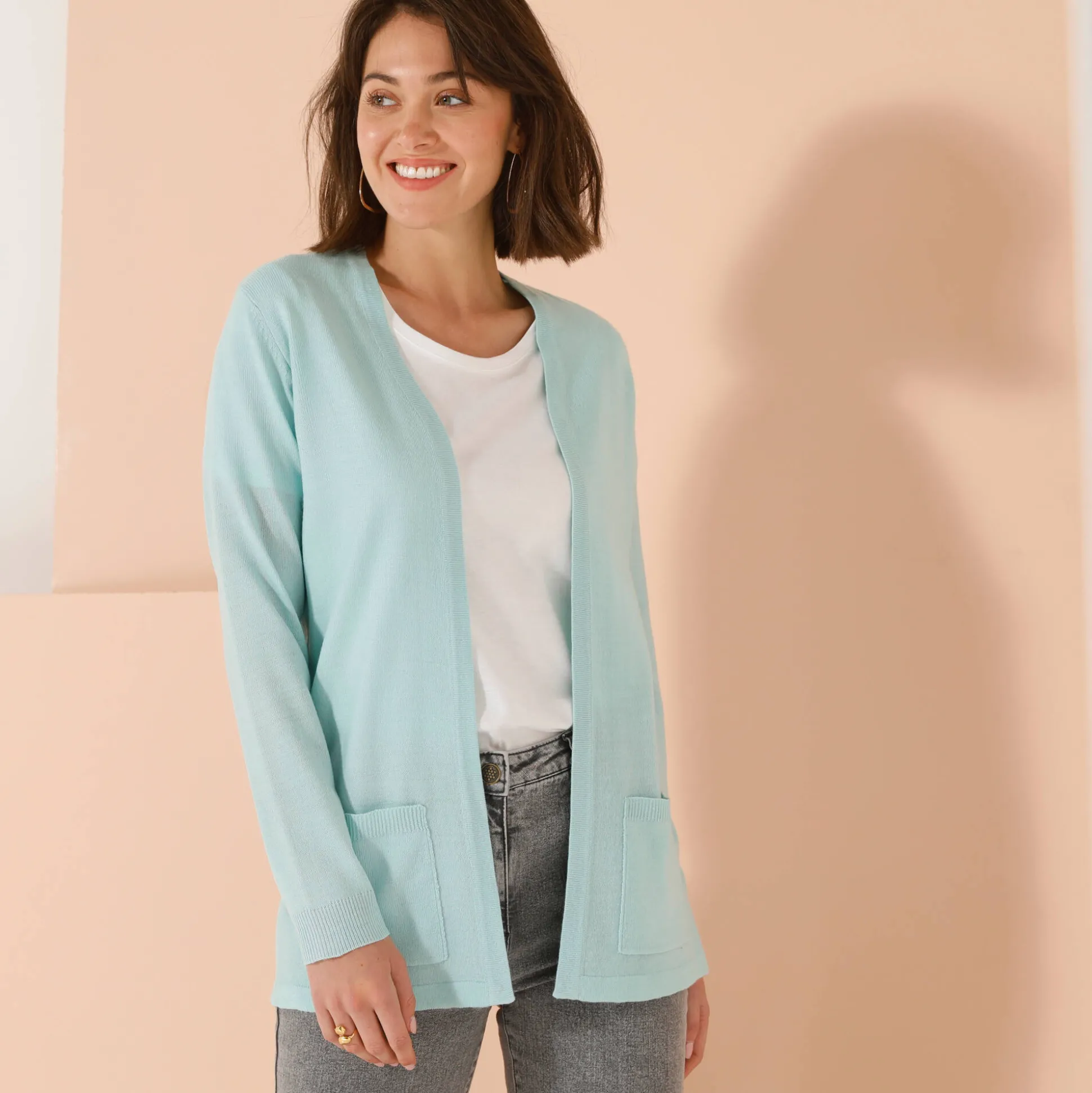 Vest met kasjmiertouch