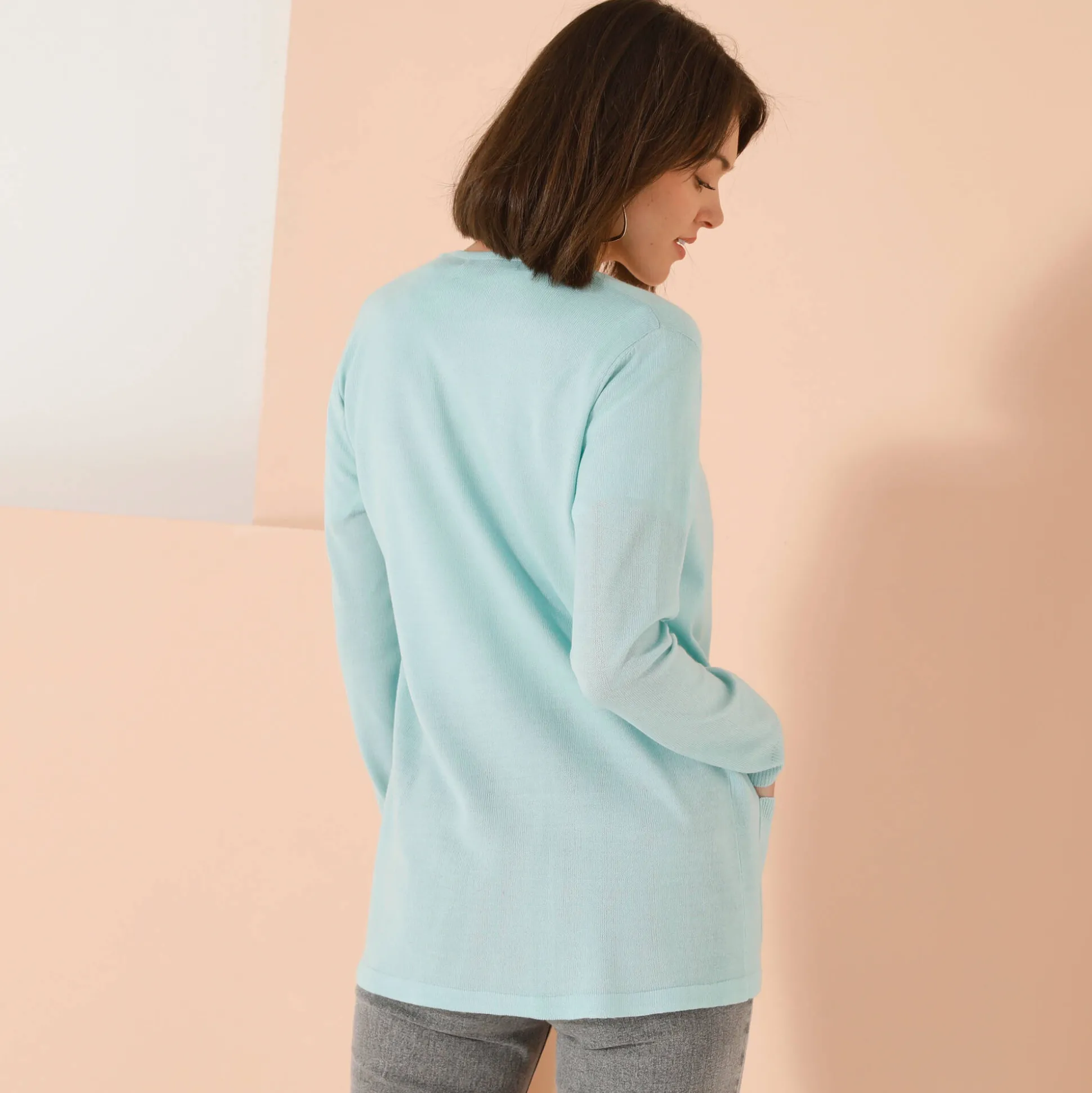 Vest met kasjmiertouch