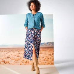 Vest met knoopsluiting, ajourtricot met zachte touch