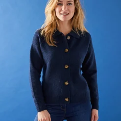 Vestjasje met knopen, gerecycleerd polyester(**)