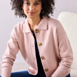 Vestjasje met knopen, gerecycleerd polyester(**)