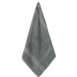 Vierkante absorberende handdoek in badstof - set van 4