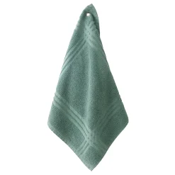 Vierkante absorberende handdoek in badstof - set van 4